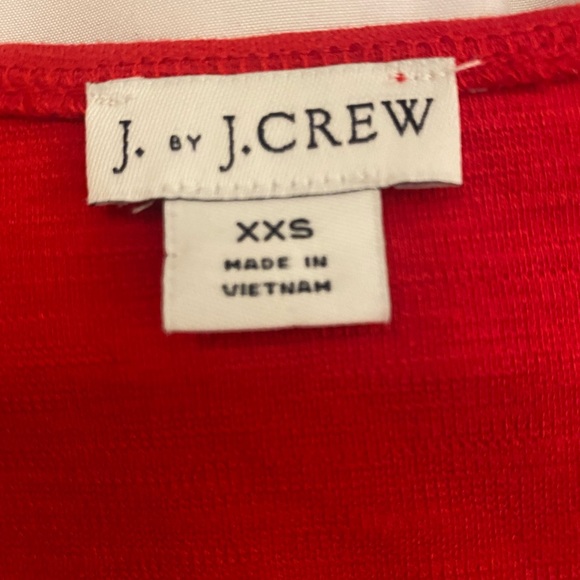 J. Crew Summer Red Workwear Dress - Picture 3 of 4